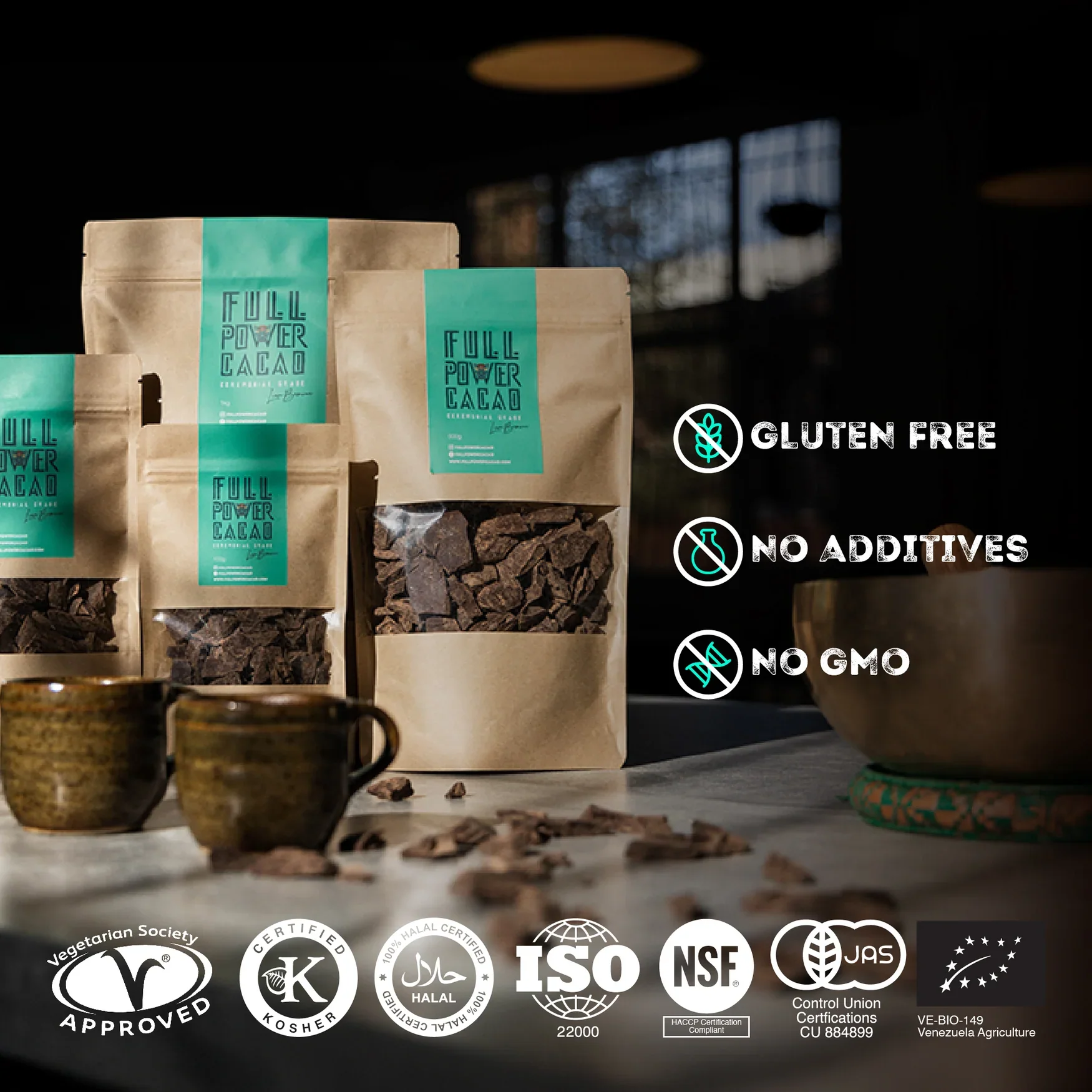 Full Power Ceremonial Grade Cacao 500g - Image 4