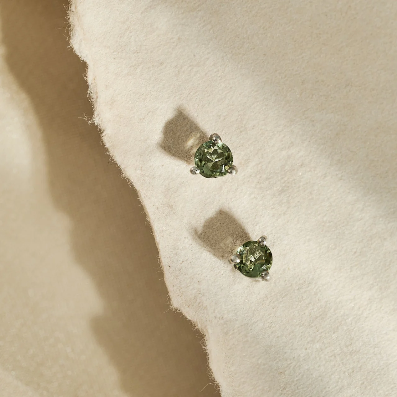 Moldavite Faceted Studs | Transformation | Expansion | Growth - Image 2