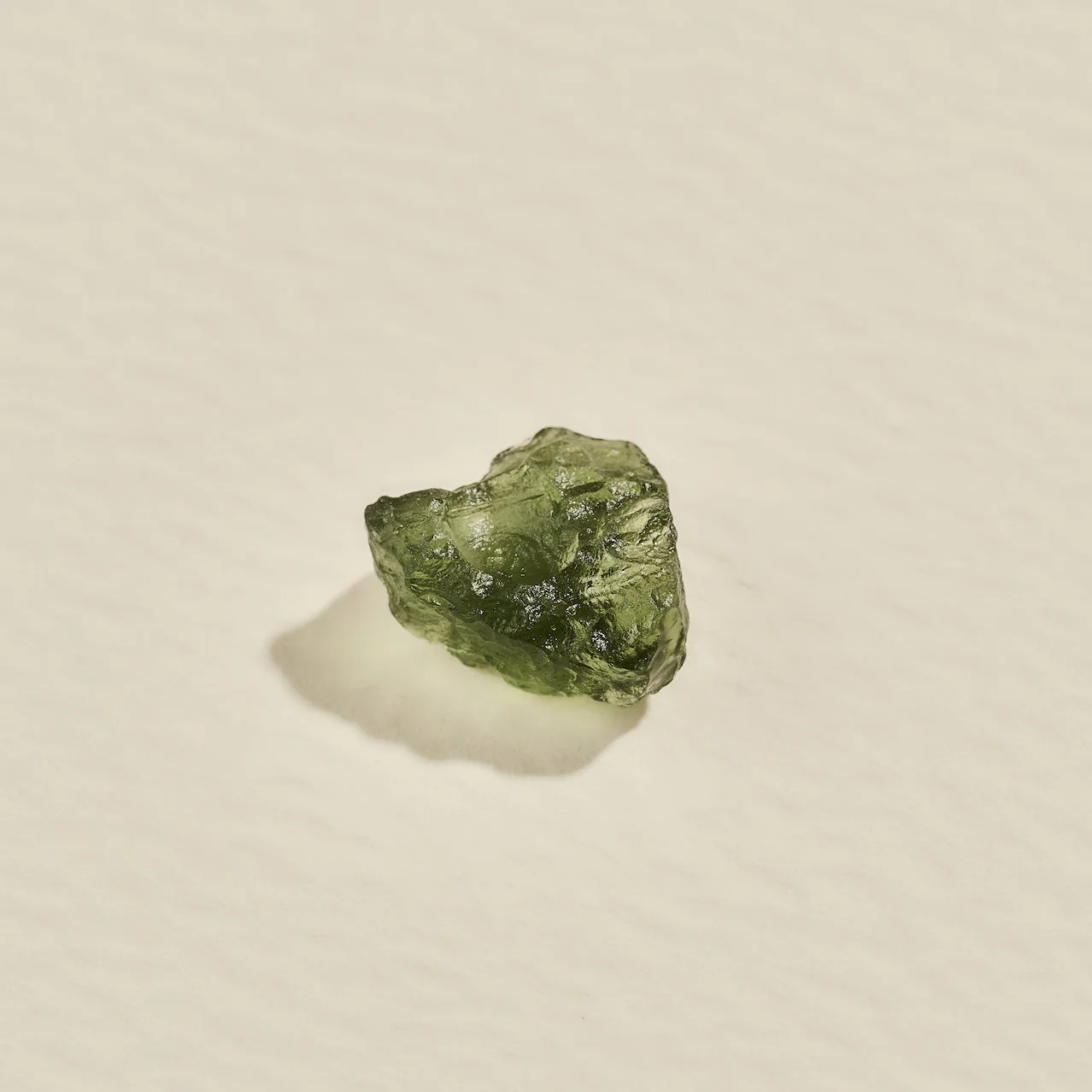 Moldavite raw 1g Chlum Czech Republic