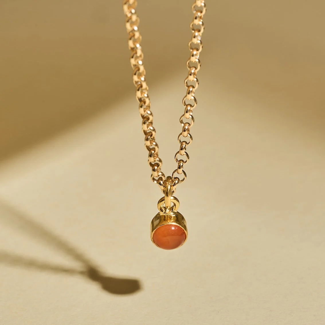 The 'Sunburst' Gold Carnelian Bracelet - Image 2